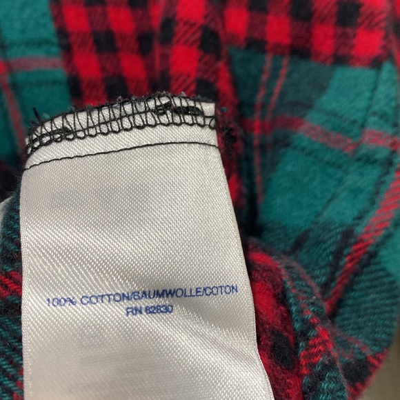 Red & Black, Flannel Shirt - Picture 3 of 3